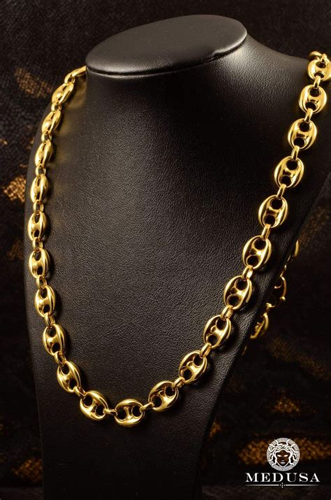 cheap gucci chains|men's gucci link gold chain.